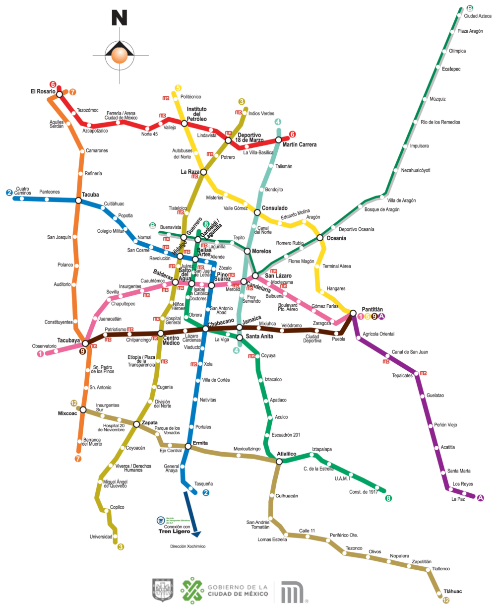 Top 45+ imagen mapa metro universidad