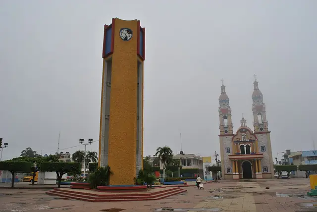 Plaza principal de Paraíso, Tabasco.
