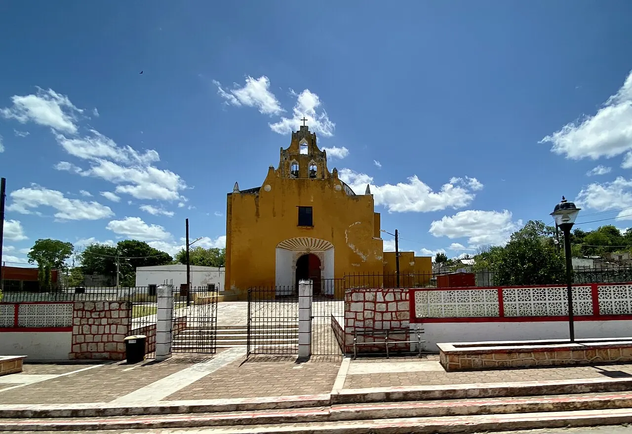 Parroquia De Nuestra Señora De La Asuncion, Bolonchén, Campeche, Mexico 2021