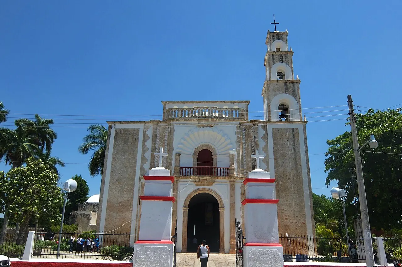 Church at Calkiní, Calkiní Municipality, Campeche, Mexico 2