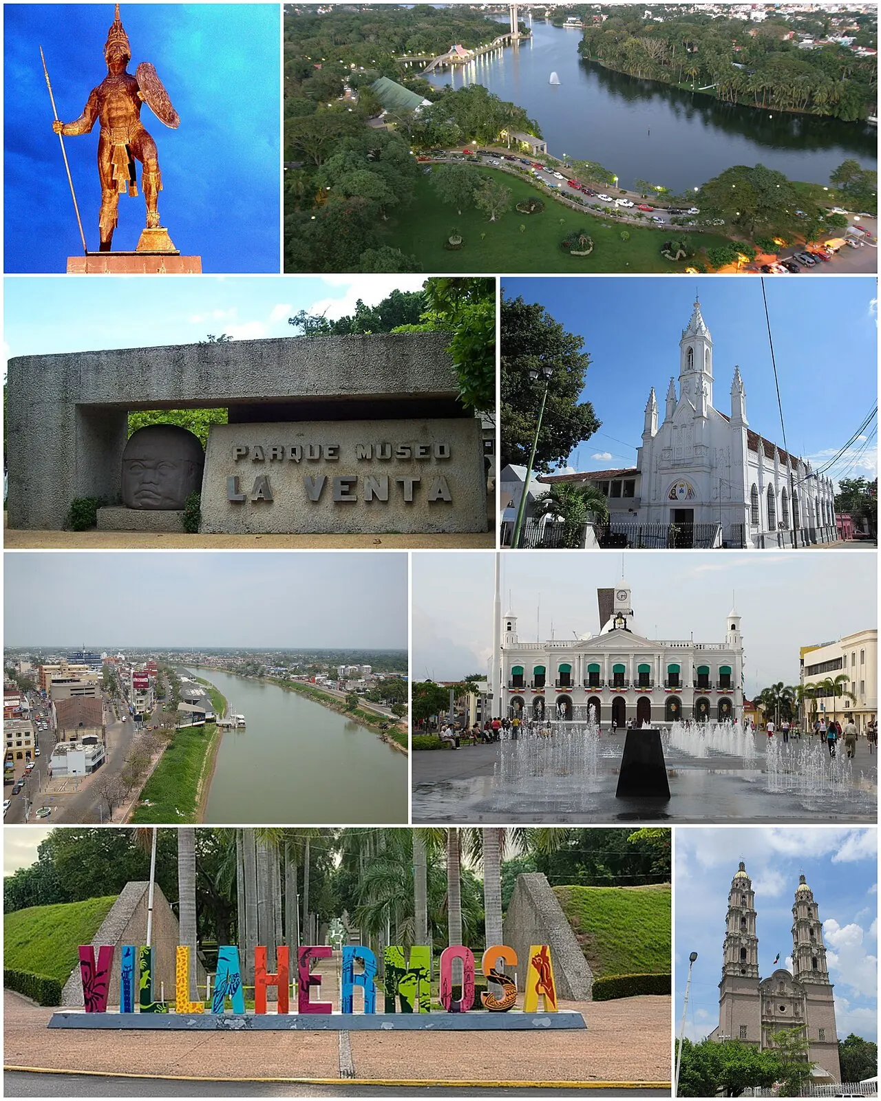 Villahermosa collage